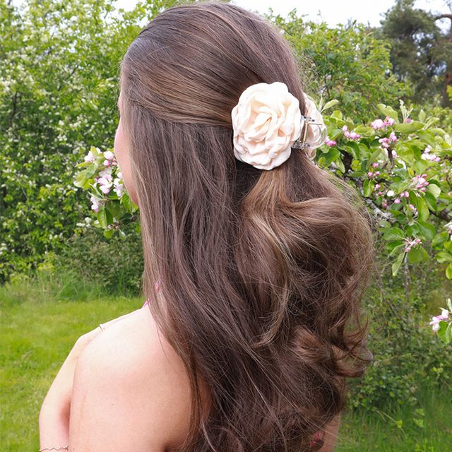 Large Flower Hair Clip